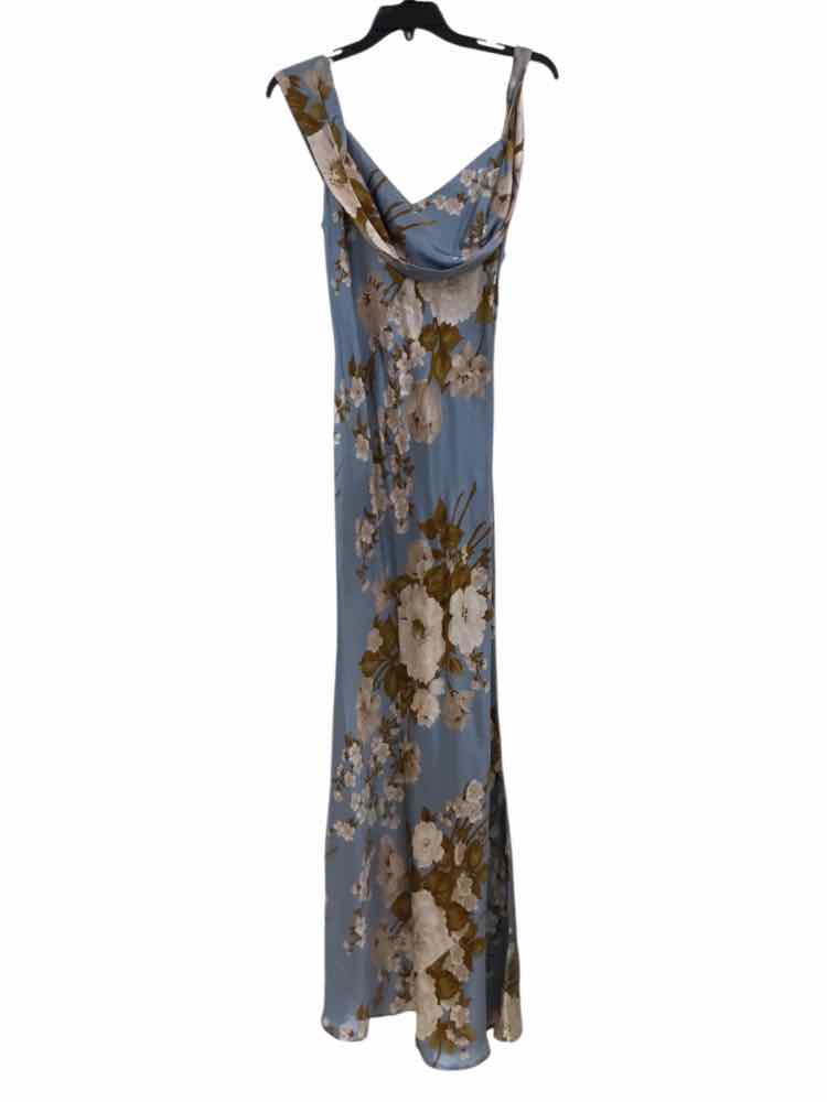 Reformation light blue and beige Size 8 Dress