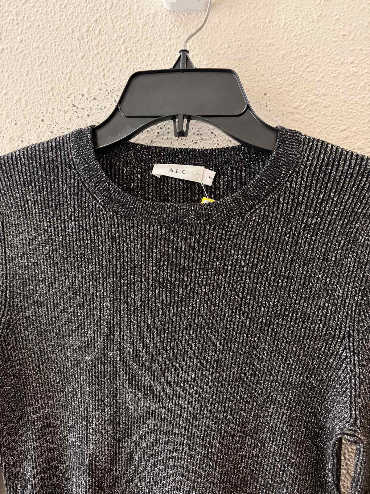 A.L.C. Black metallic Size M Sweatshirt
