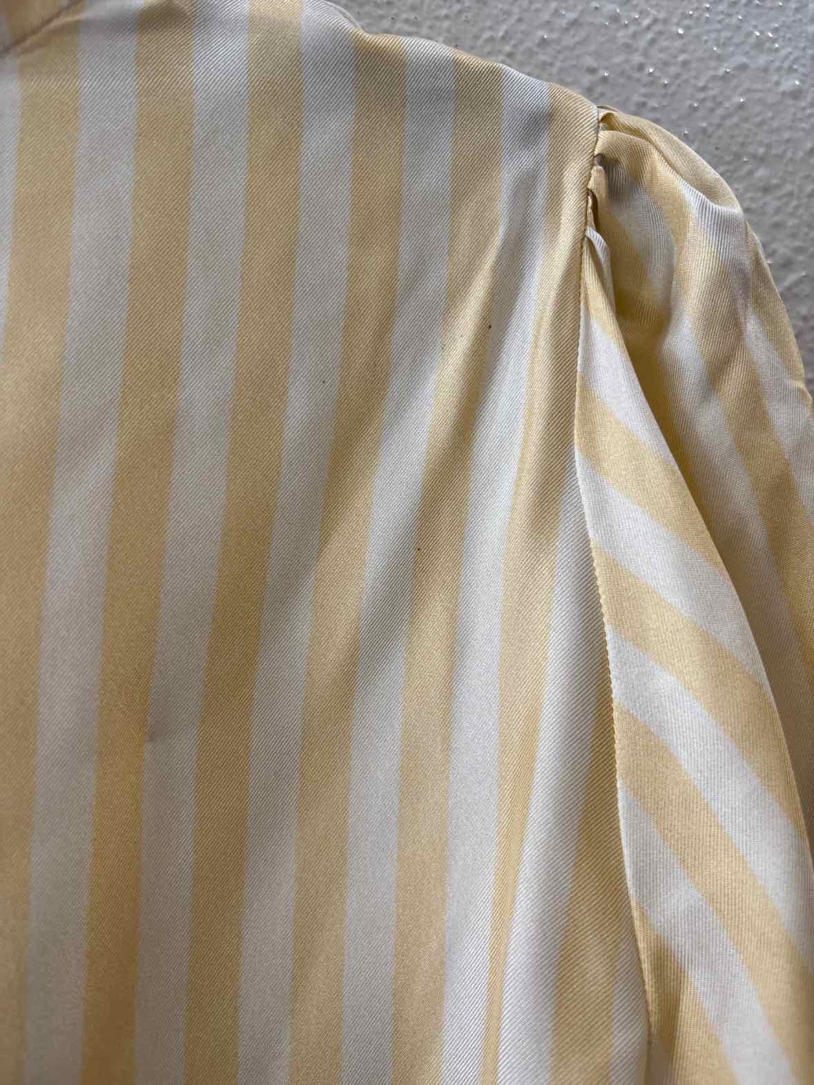 LA PRESTIC OUISTON Yellow Multi Size M Shirt