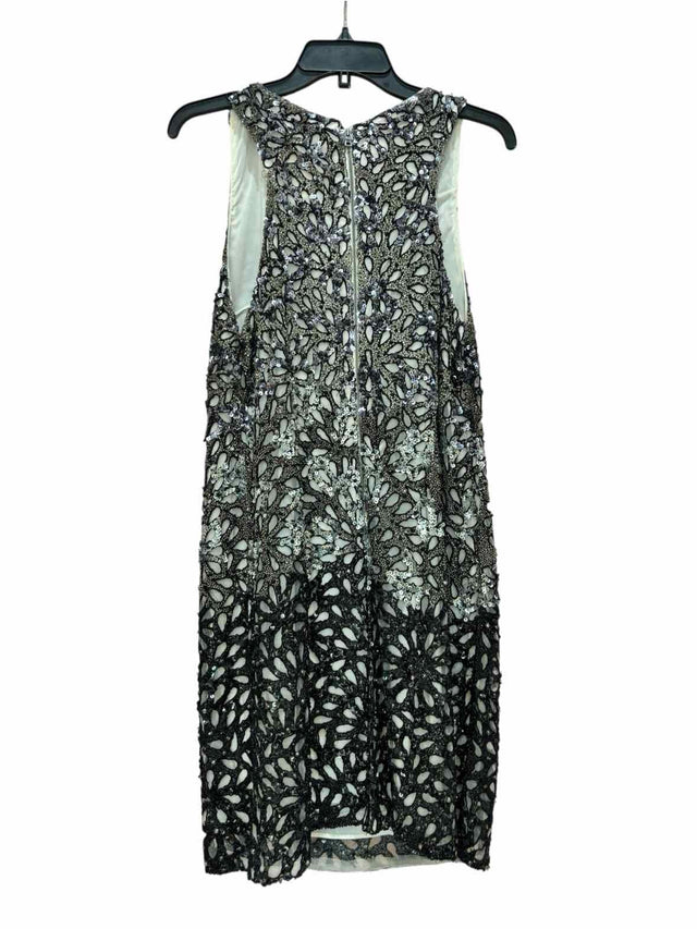 alice + olivia grey and navy Size 10 Dress