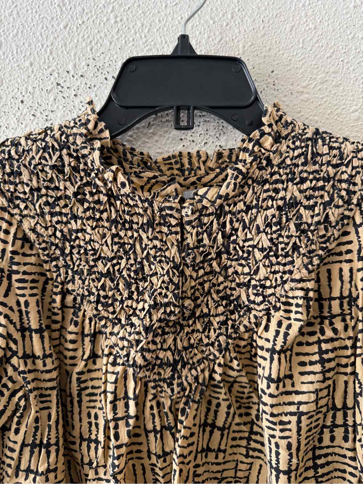 Olivia James Tan and black Size XS Shirt