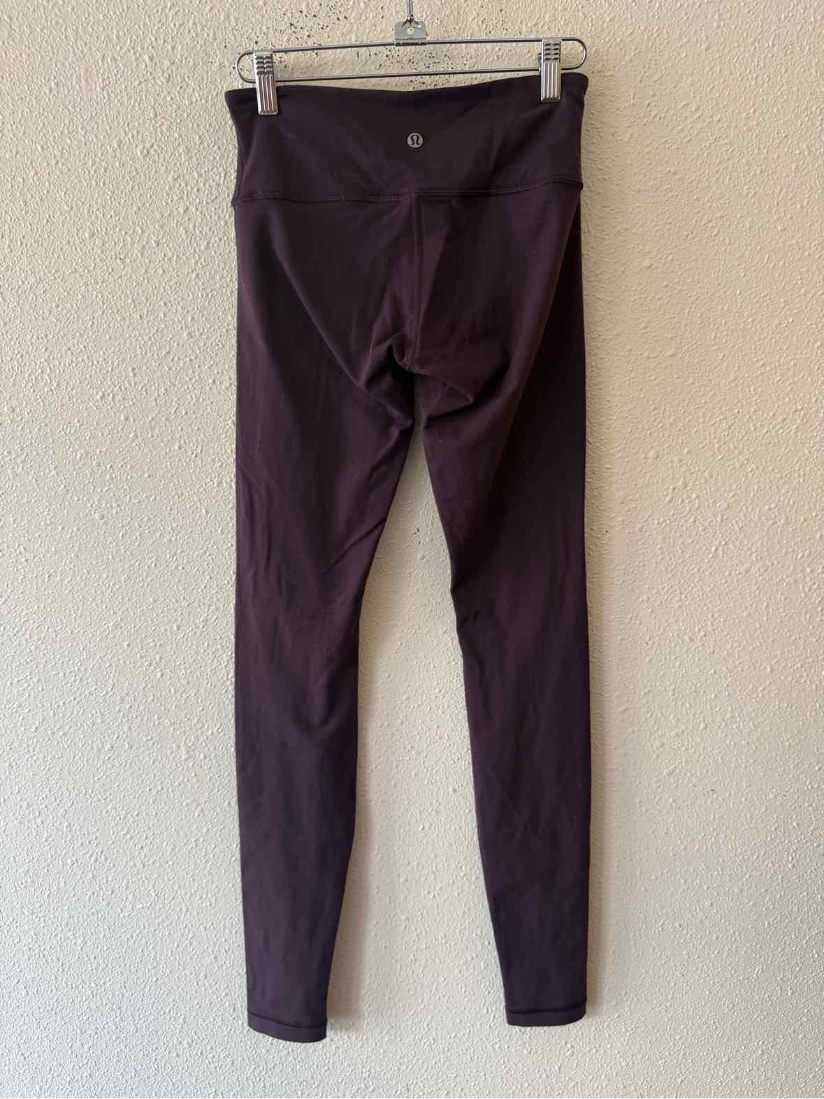 Lululemon Burgundy Size 4 Leggings