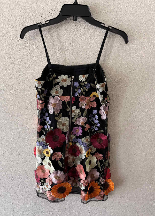 Storia Black Multi Size M Dress