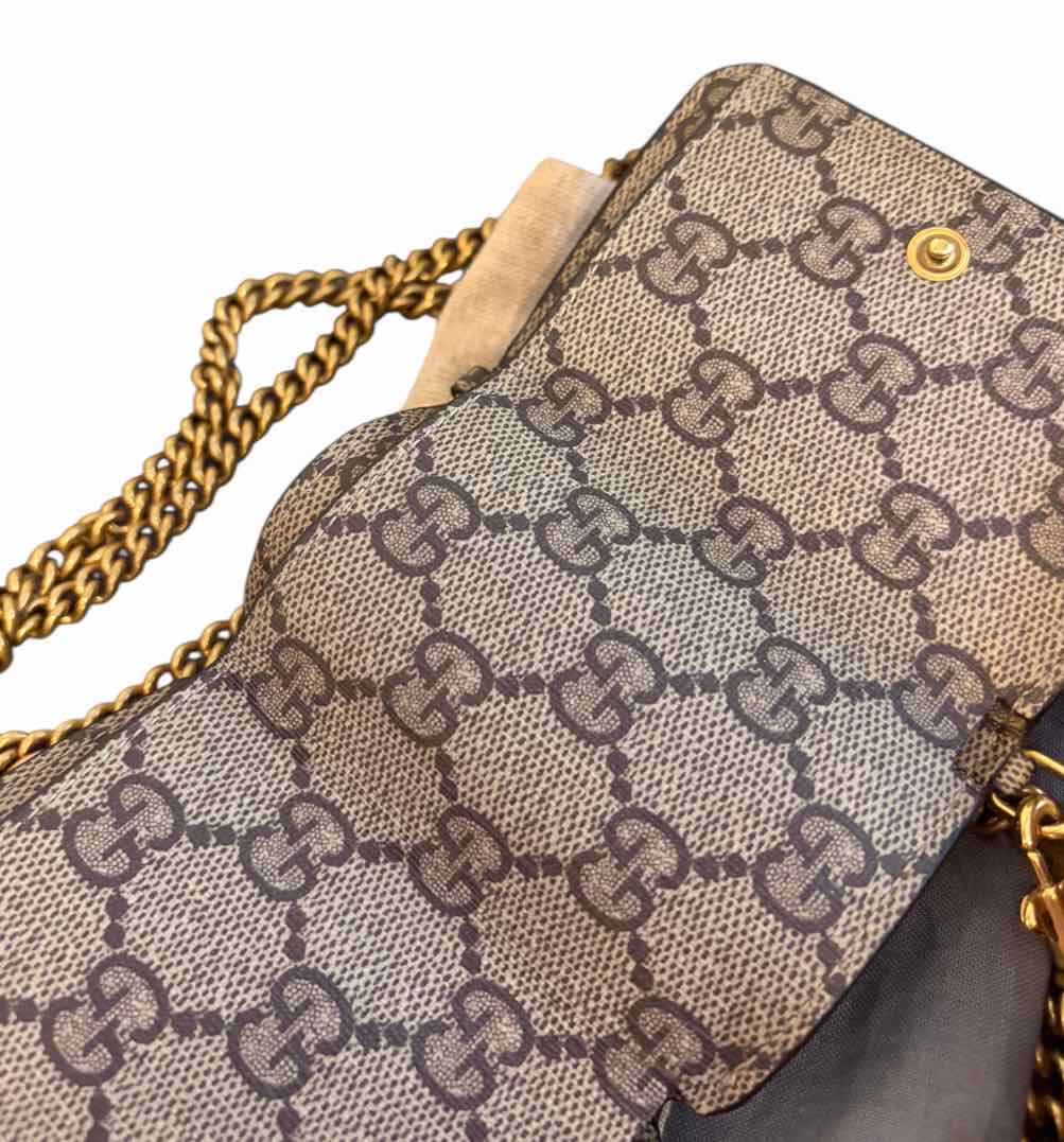 Gucci x Balenciaga beige and brown Handbag