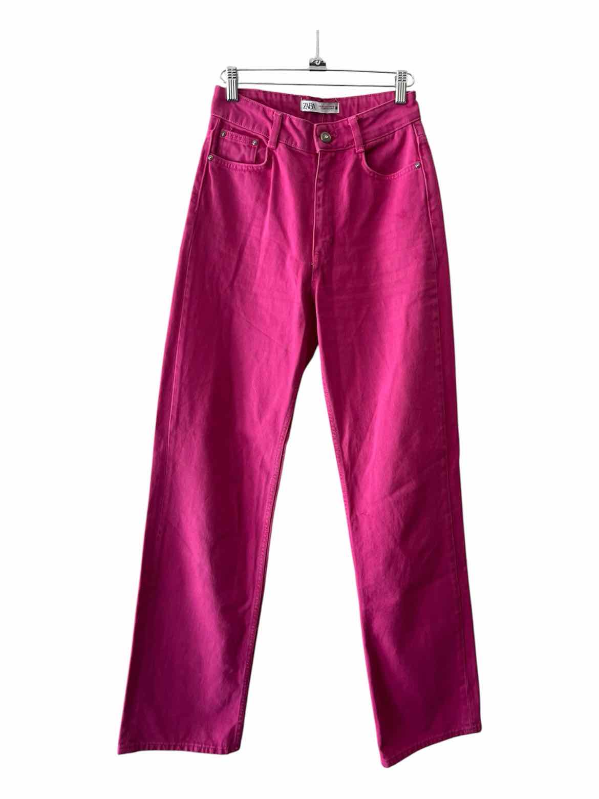 Zara Fuschia Size 4 Jeans