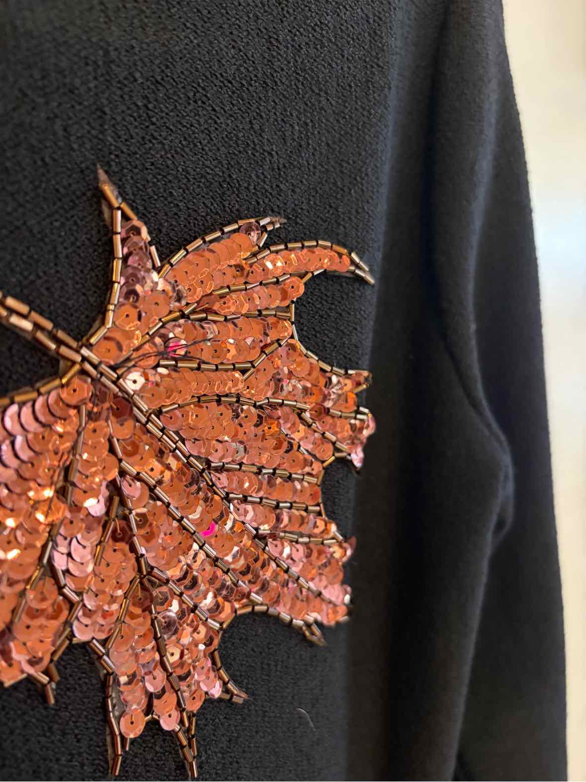 Steve Fabrikant black and bronze Size M Sweater