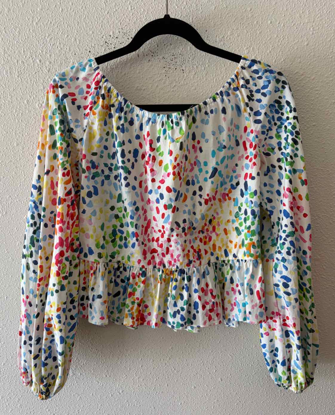 Caroline Constas White Multi Size No Label Shirt