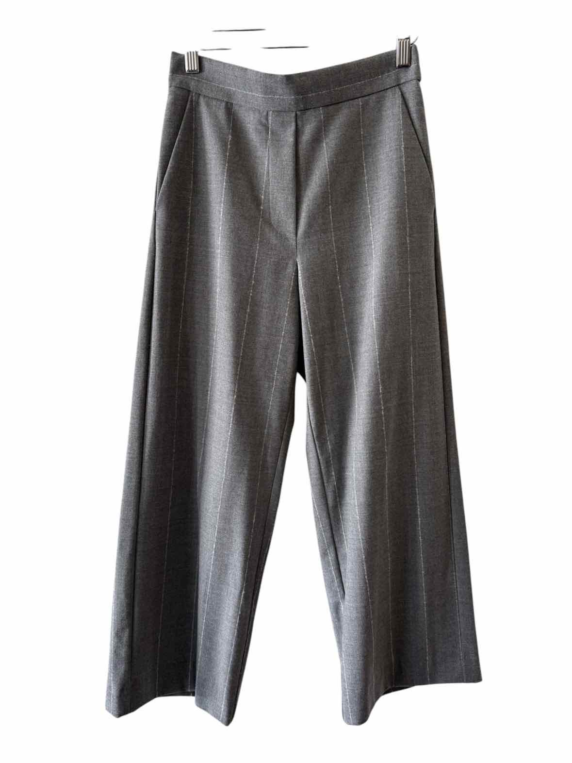 Piazza Sempione Grey and white Size 38 Pants
