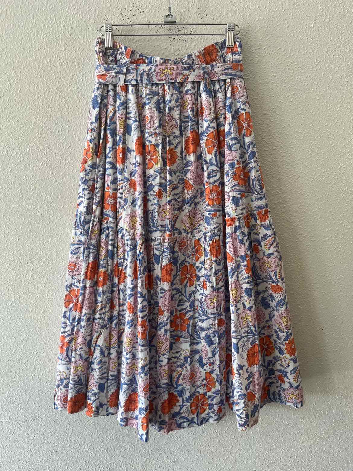 Millie Resort & Travel White Multi Size XS Skirt