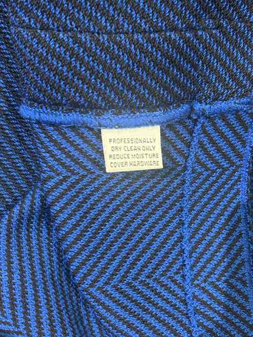 st john Blue and Black Size 2 Blazer