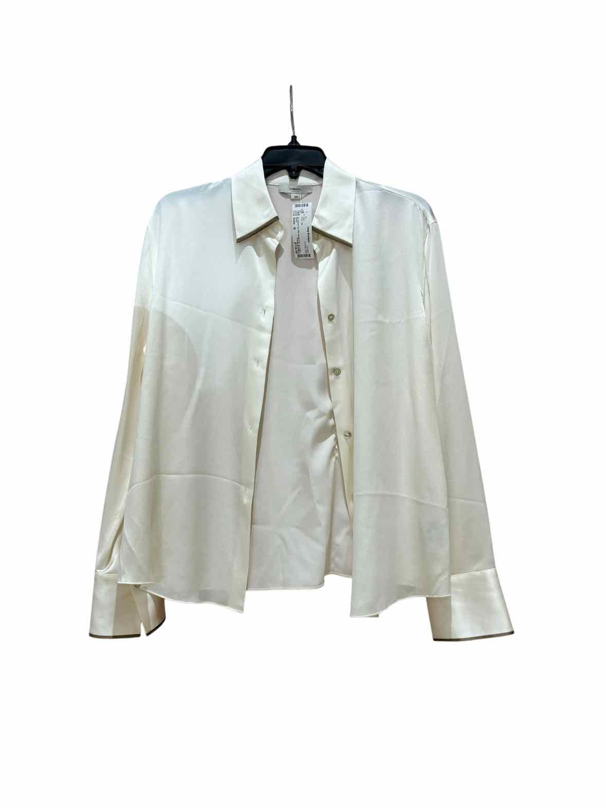 Vince Ivory Size M Shirt