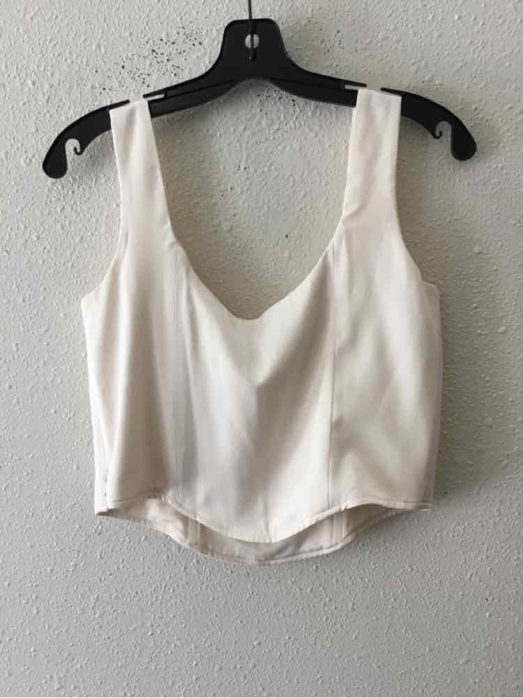 Park & Fifth Ivory Size L Shirt
