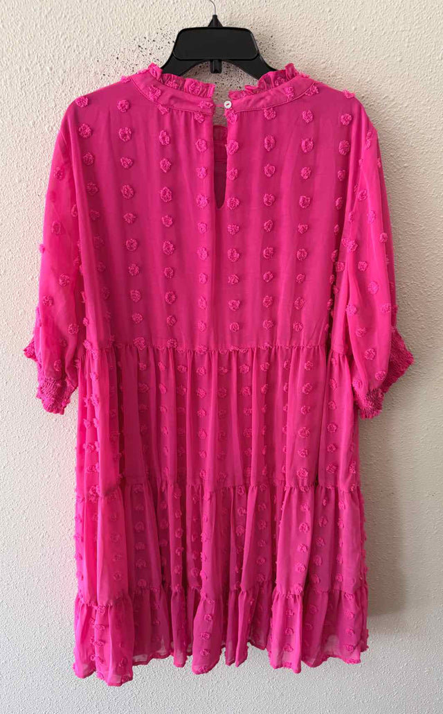 Jodifel Fuschia Size 3XL Dress