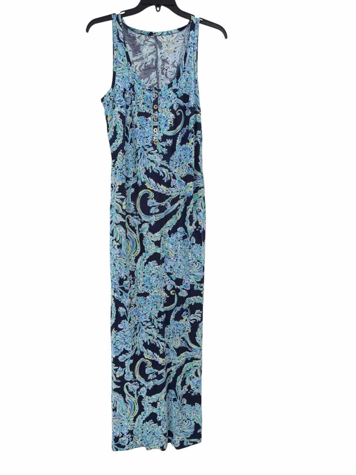 Lilly Pulitzer blue and aqua Size S Dress