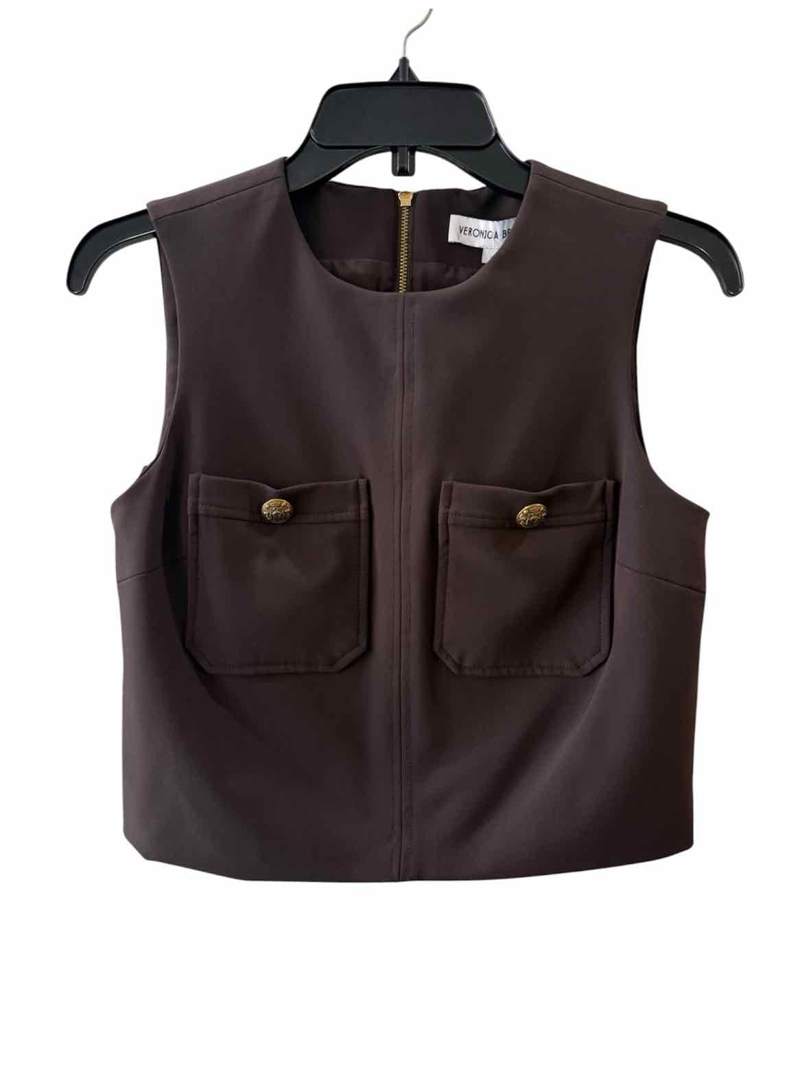 Veronica Beard Brown Size 2 Shirt