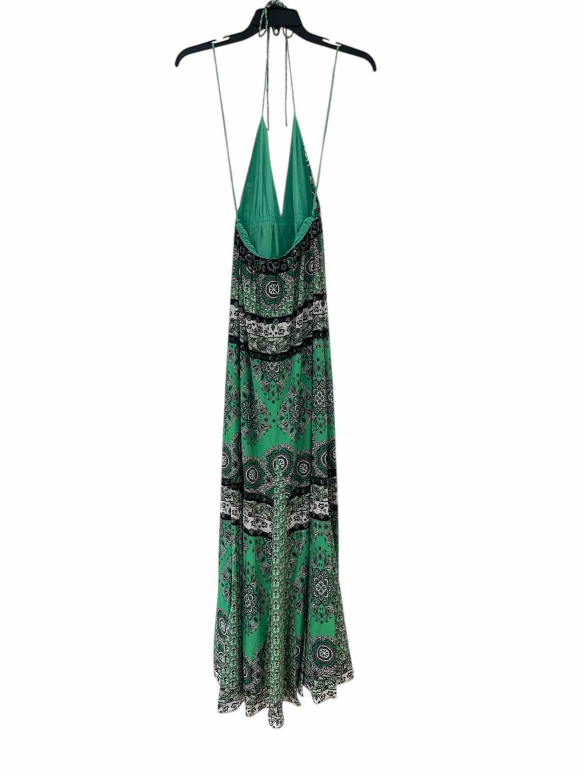 alice + olivia Green Size 0 Dress