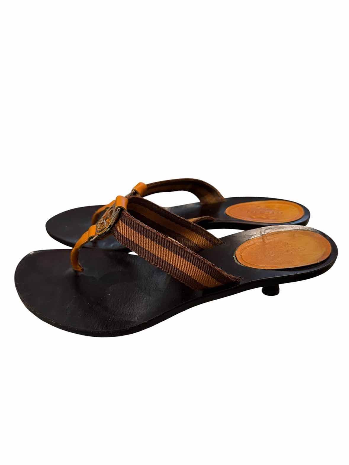 Gucci orange and brown Size 8 1/2 Shoes