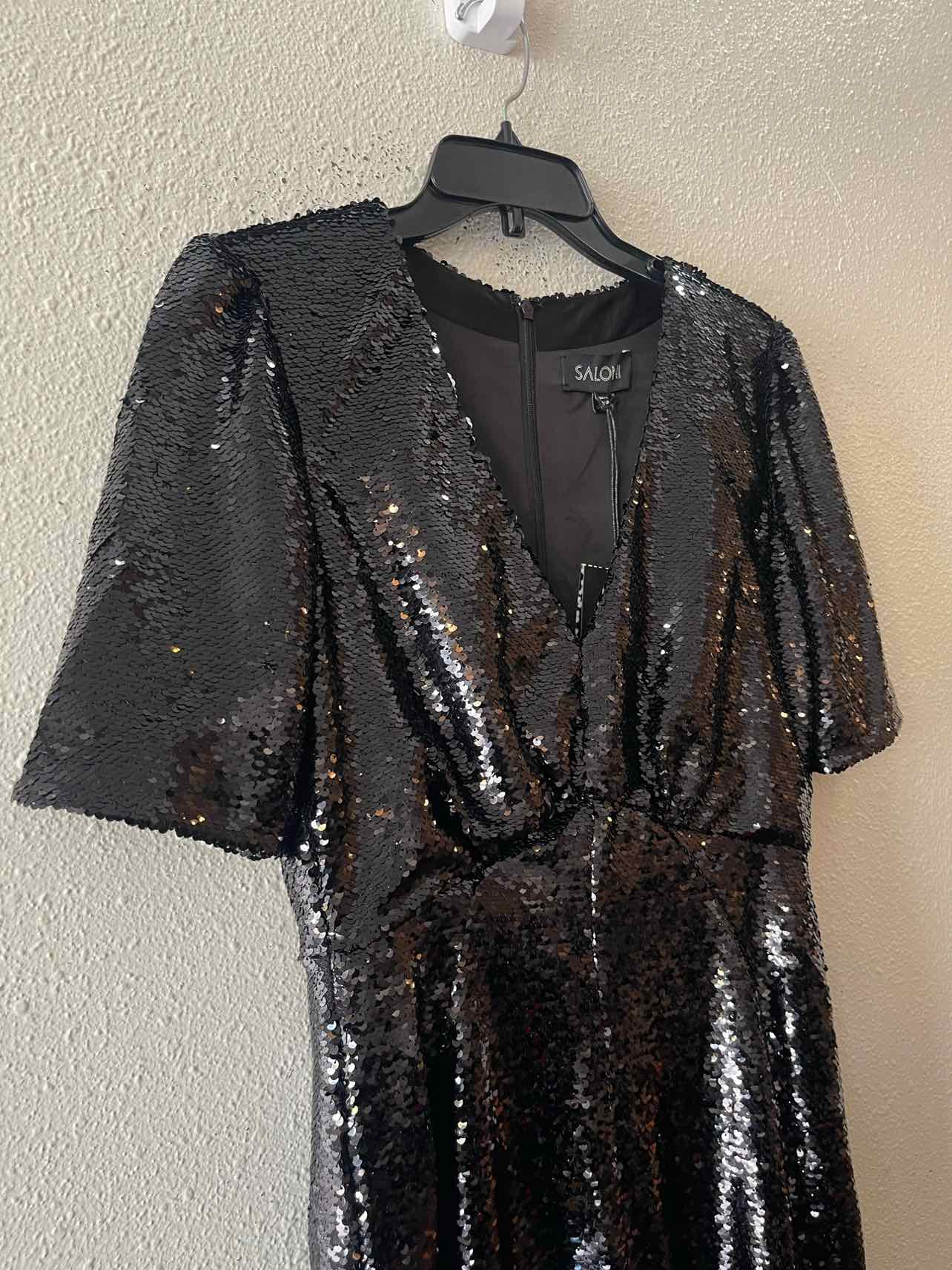 Saloni Black Size 10 Dress