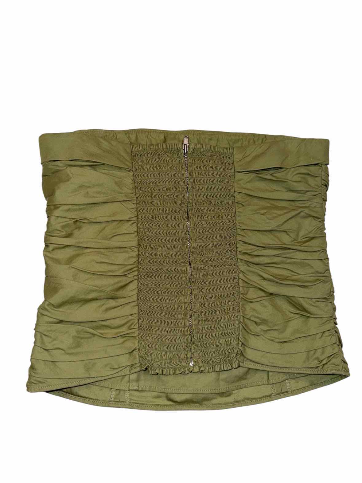 Reformation Army Green Size S Shirt