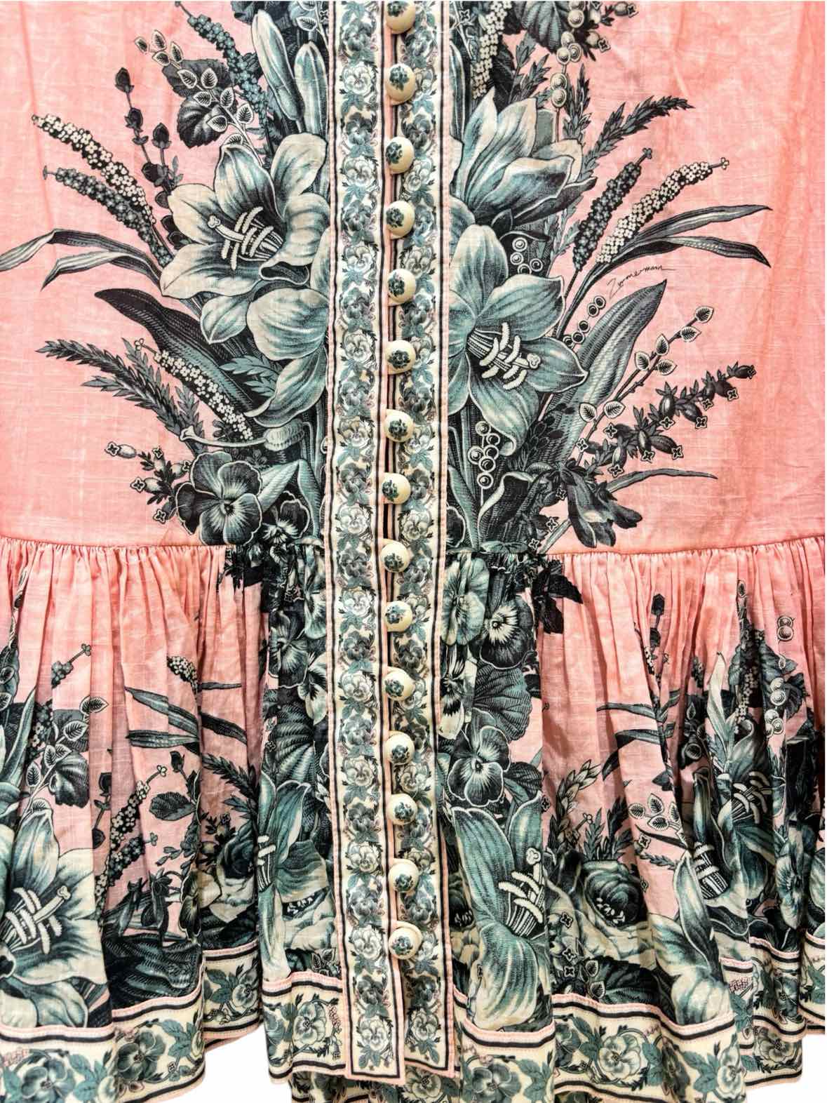 Zimmermann Baby Pink Size 0 Dress