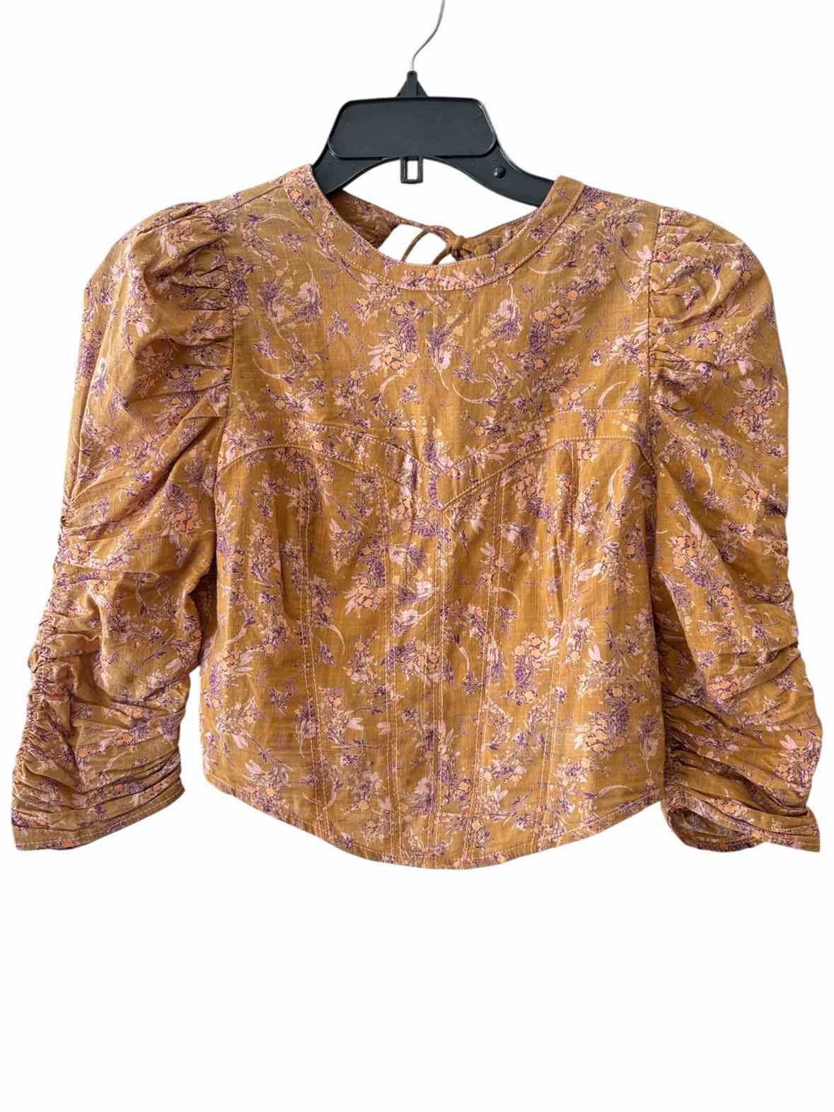 Free People tan multi Size XS Shirt