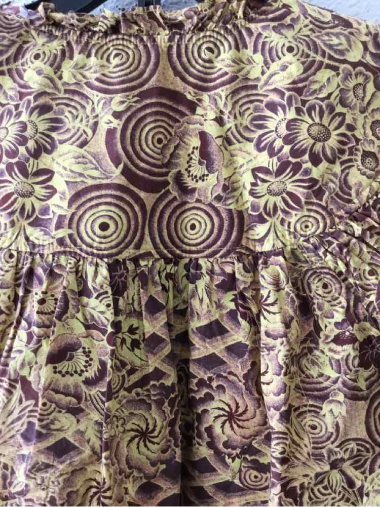 ULLA JOHNSON Mustard multi Size 16 Shirt