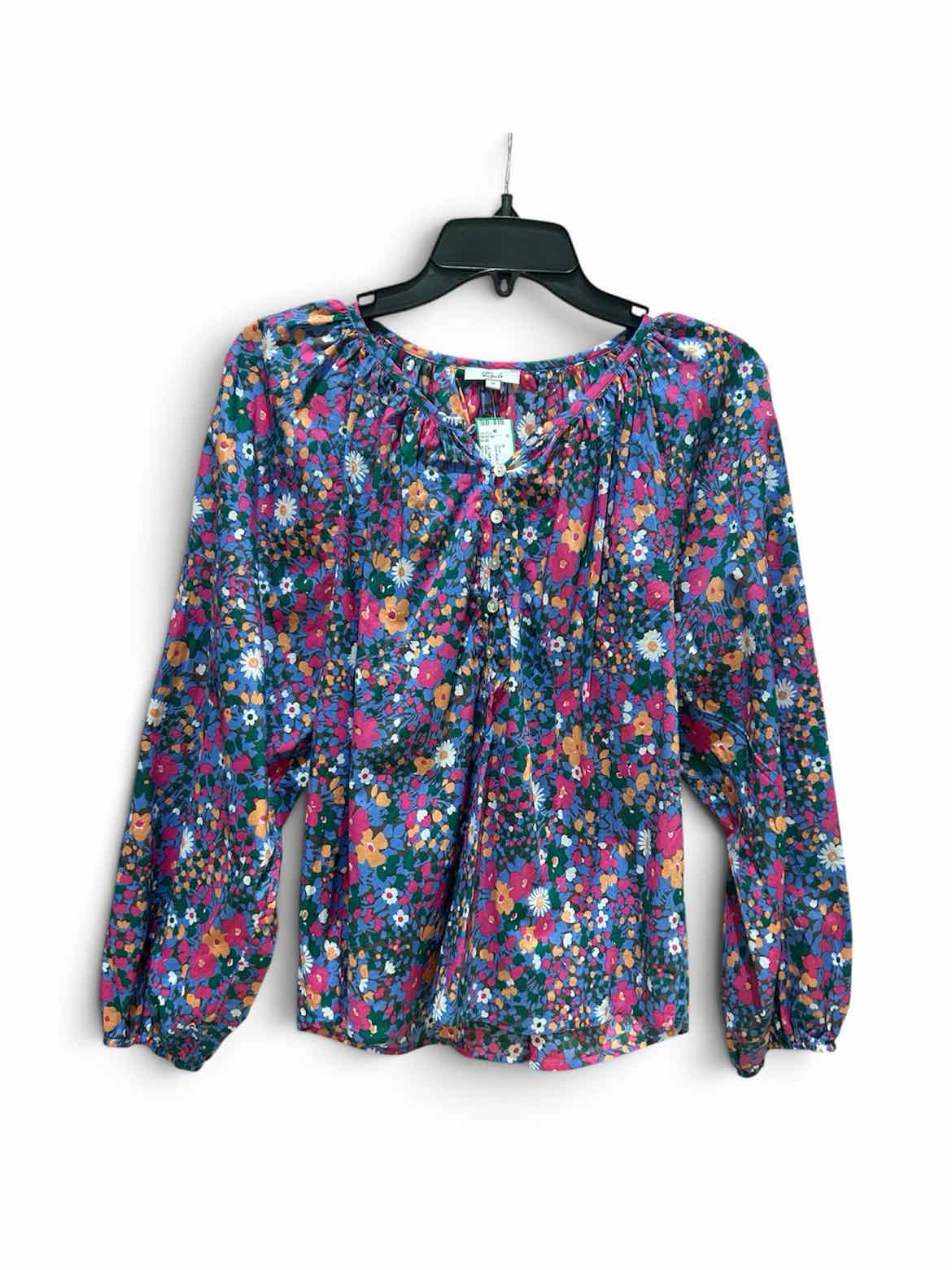 Rails Blue Multi Size M Shirt