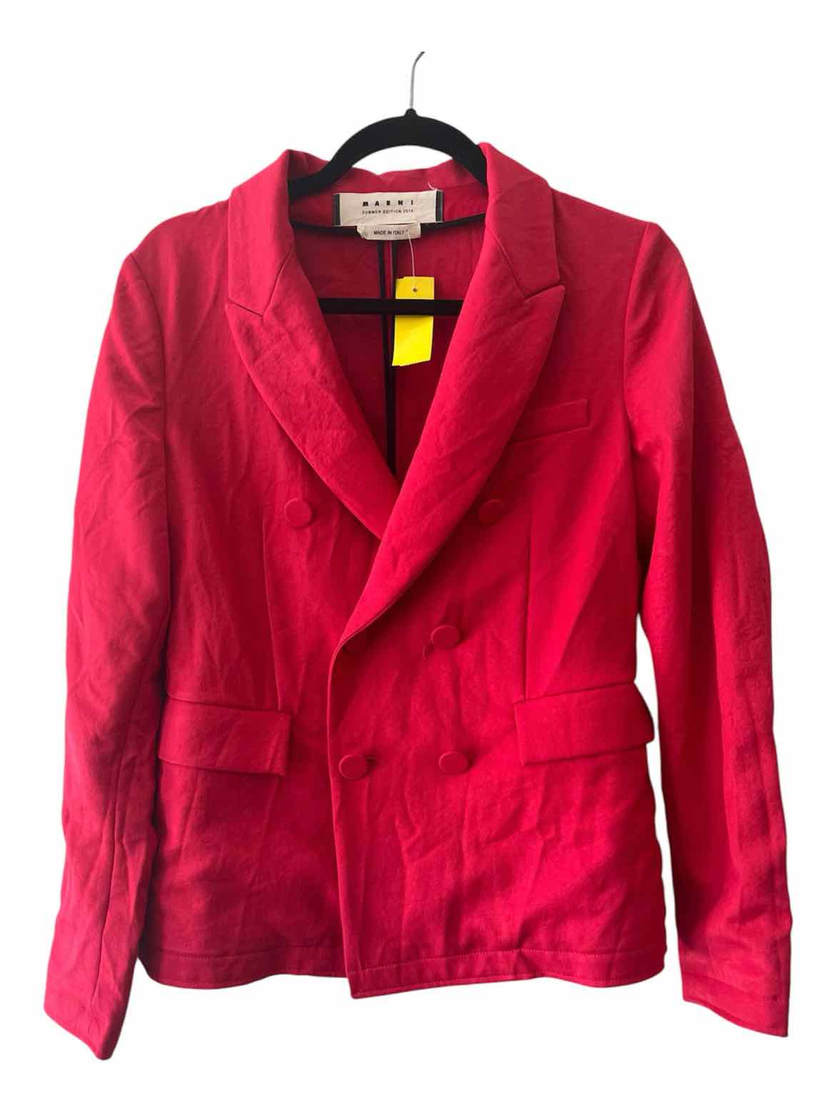 Marni Red Size 40 Blazer
