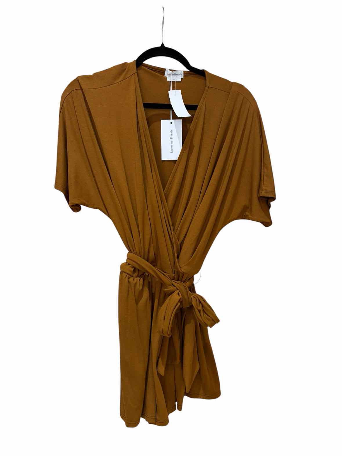 Lovers + freinds Brown Size S Romper