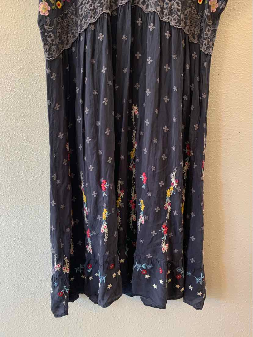 Johnny Was Grey multi Size L Dress