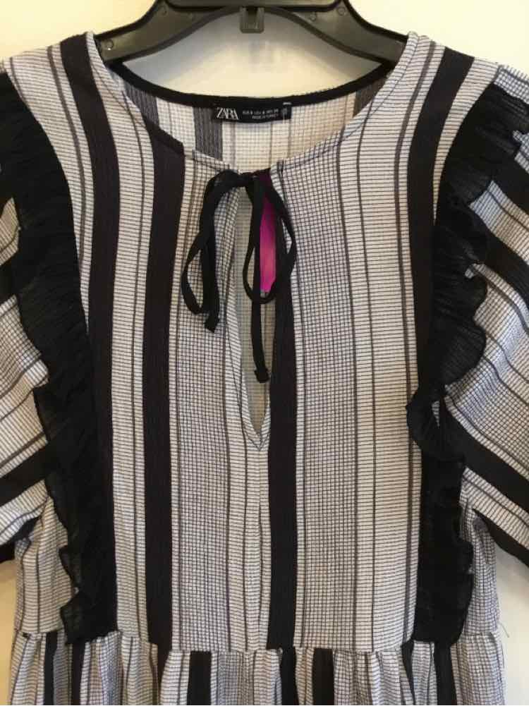 Zara Black and white Size S Dress
