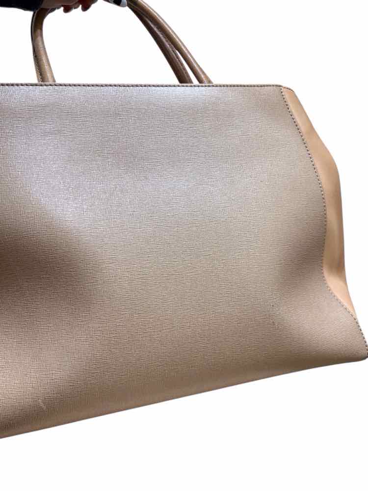 Fendi 2jours Elite Tote Beige Handbag