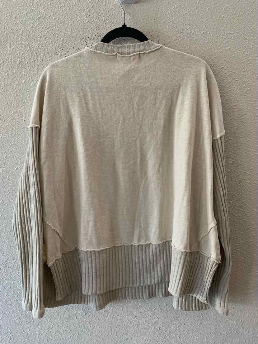 Project Social T cream and beige Size S Shirt