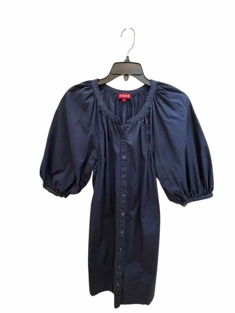 STAUD Navy Blue Size S Dress