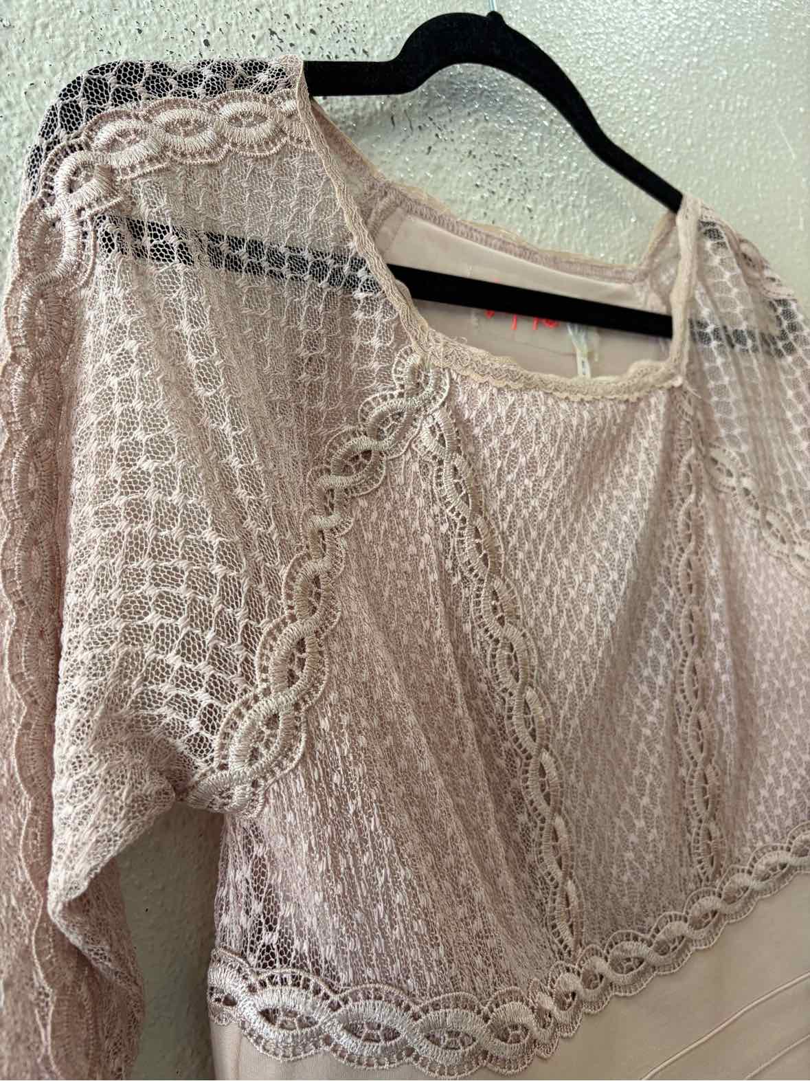 Free People Chamagne Size M Dress