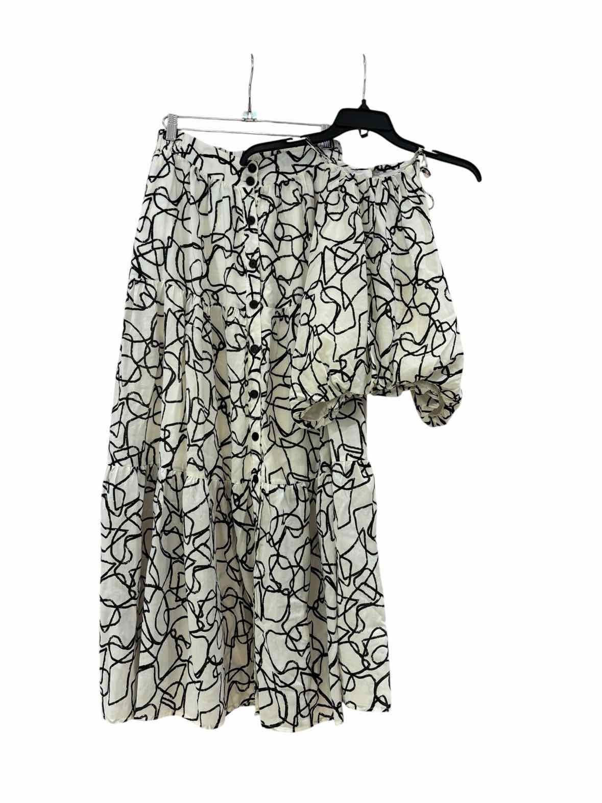 ASTR White and black Size L Shirt