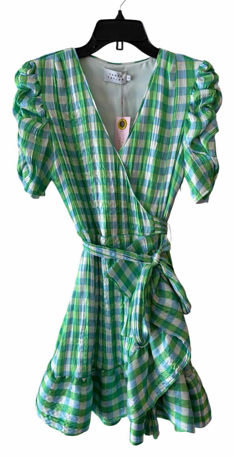 Tanya Taylor Green multi Size S Dress