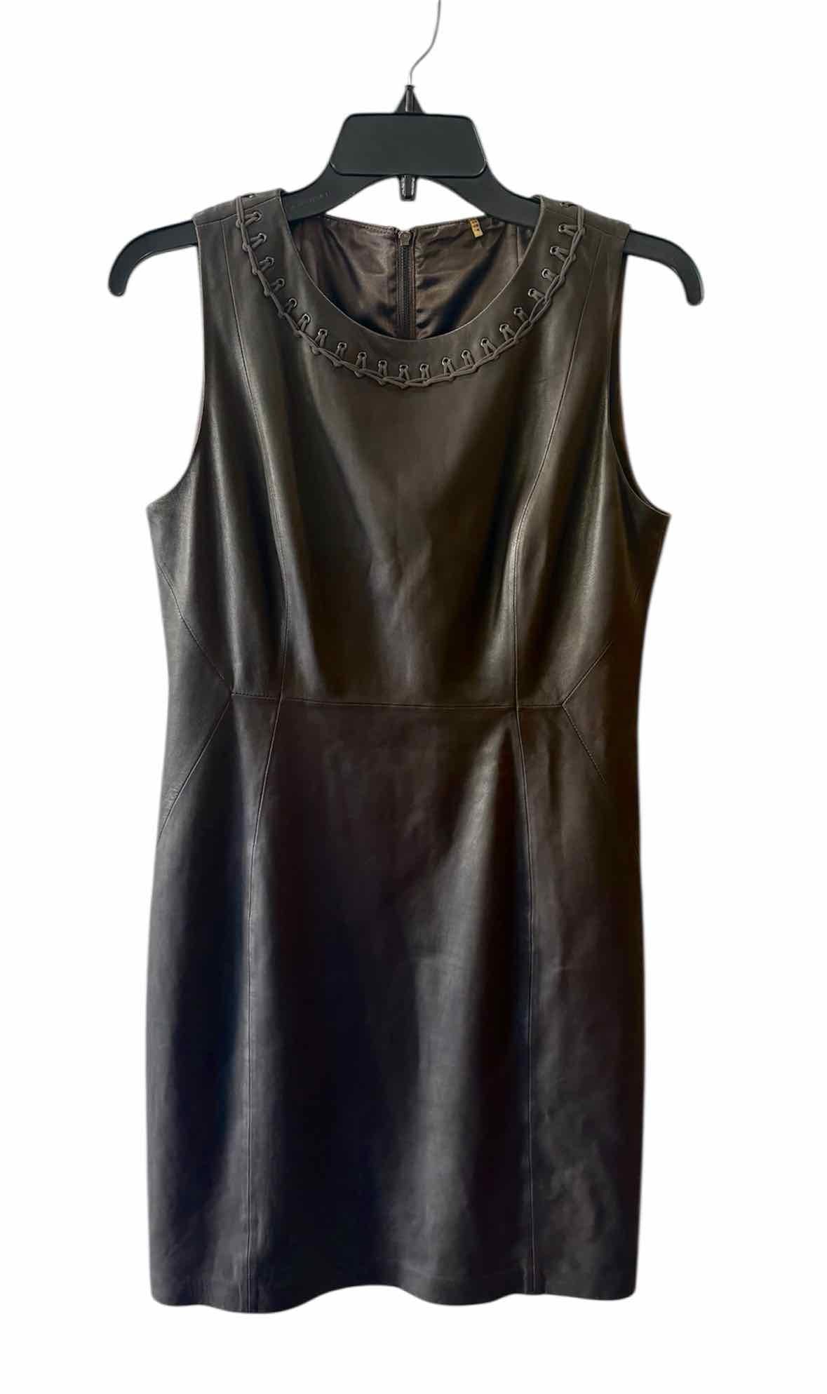 Elie Tahari Brown Size 6 Dress