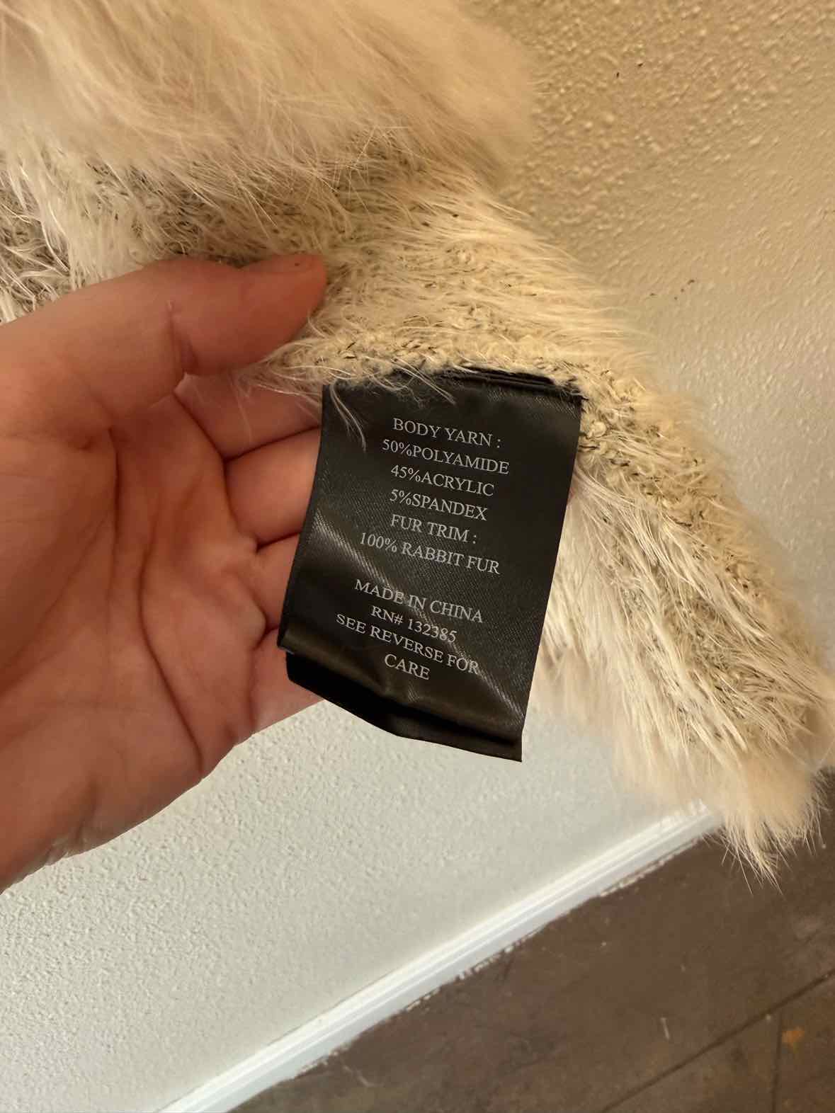 Love Token Cream Size XS Vest