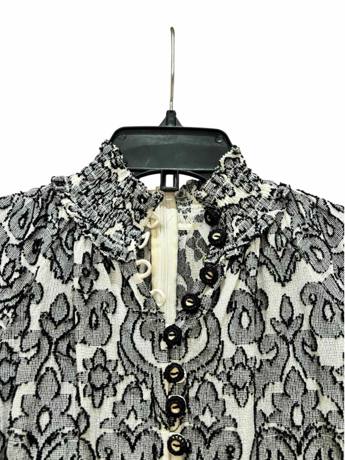 Zimmermann White and black Size 0 Dress