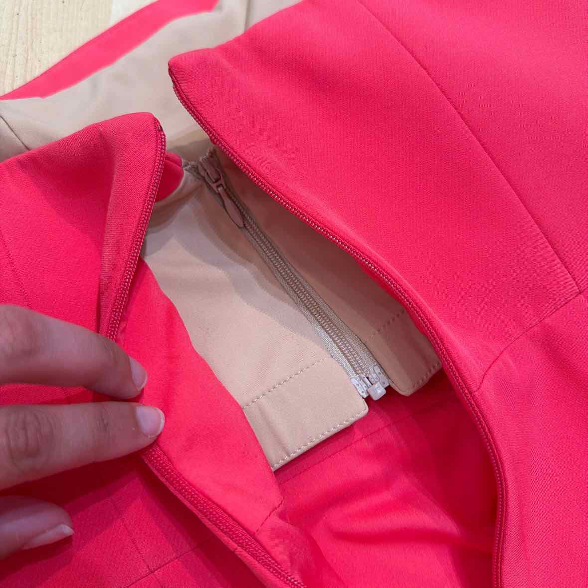 Halston Coral Size 2 Dress