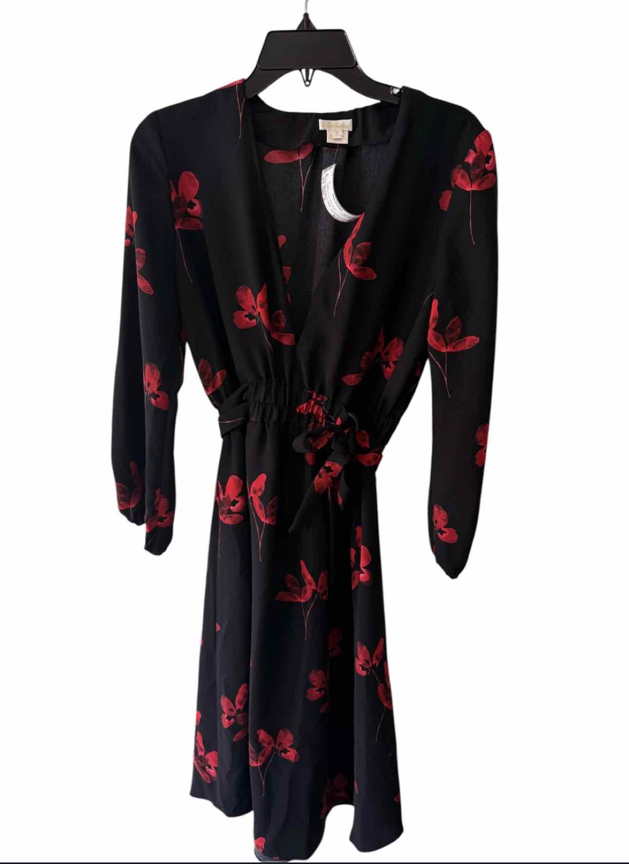 Shoshanna black and red Size 8 Dress