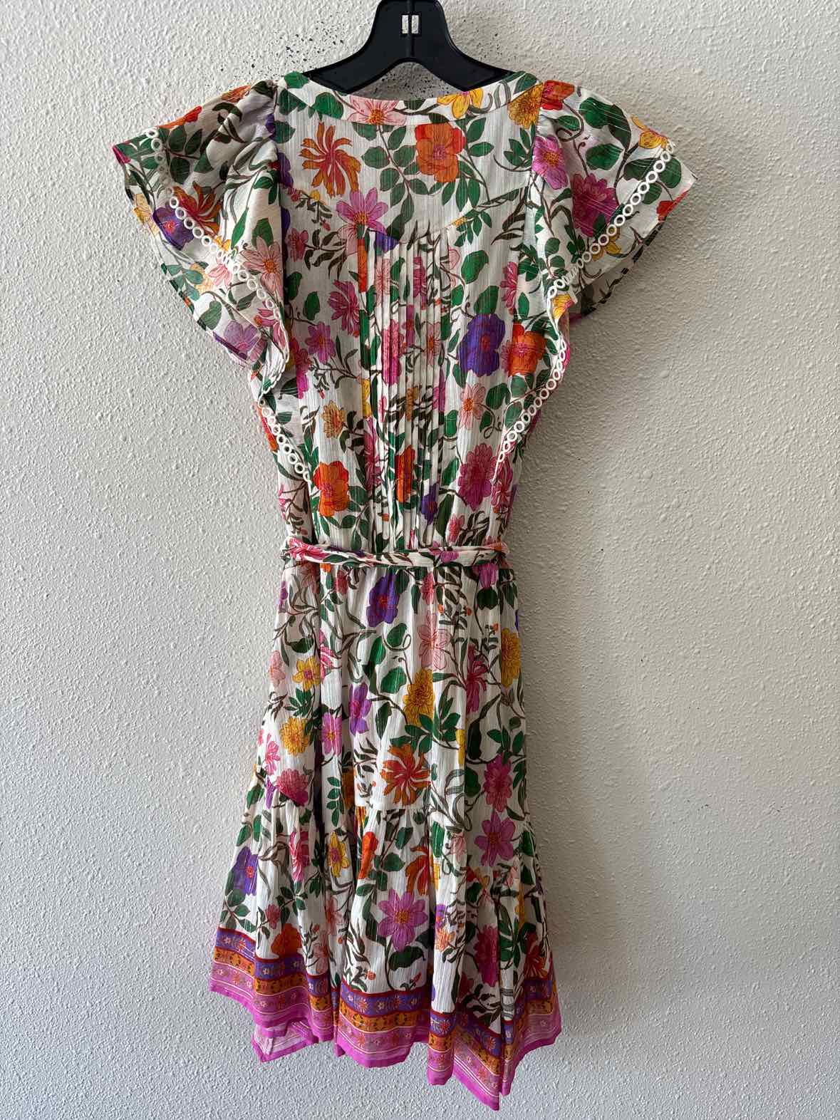 Shoshanna Cream Multi Size M Dress