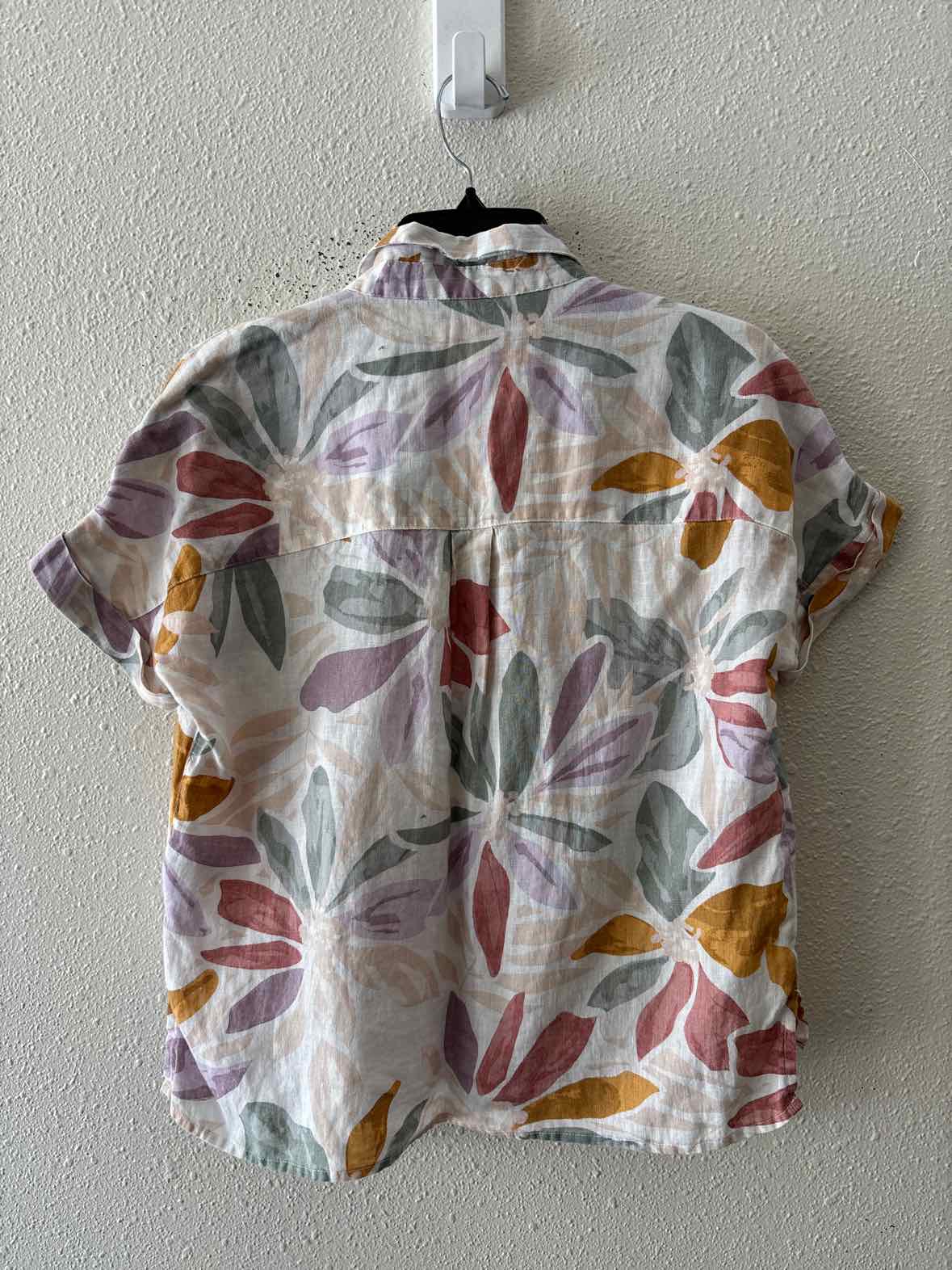 Nicole Miller NYC White Multi Size S Shirt