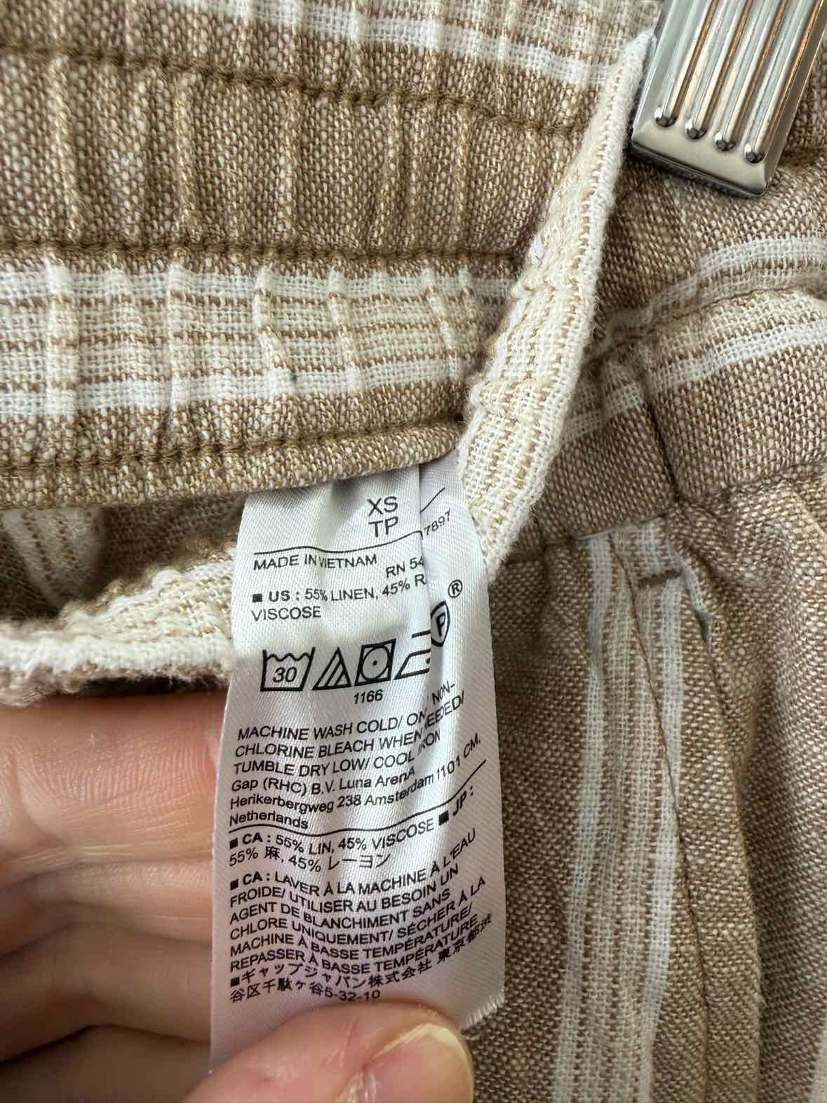 Banana Rep. Factory Beige and White Size XS Pants