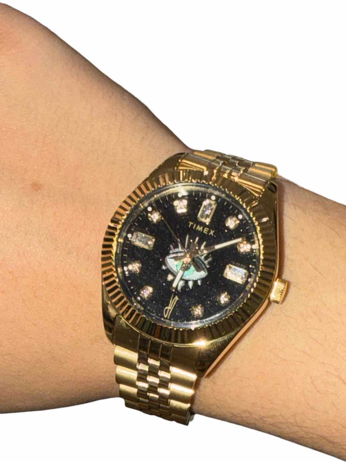 TIMEX Jacquie Aiche Gold Watch