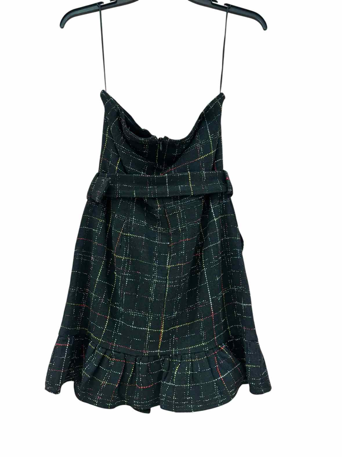 day + moon Black Multi Size S Dress