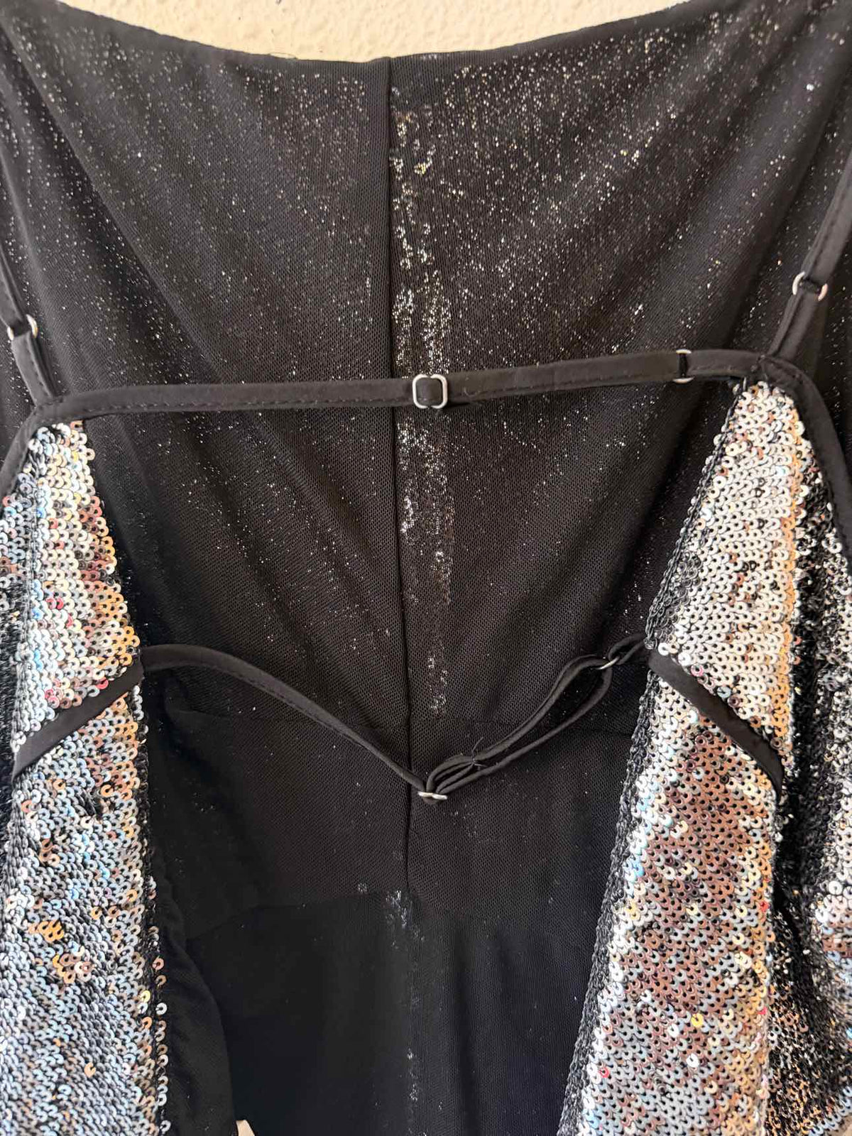 Freepeople Silver and Black Size L Tank Top