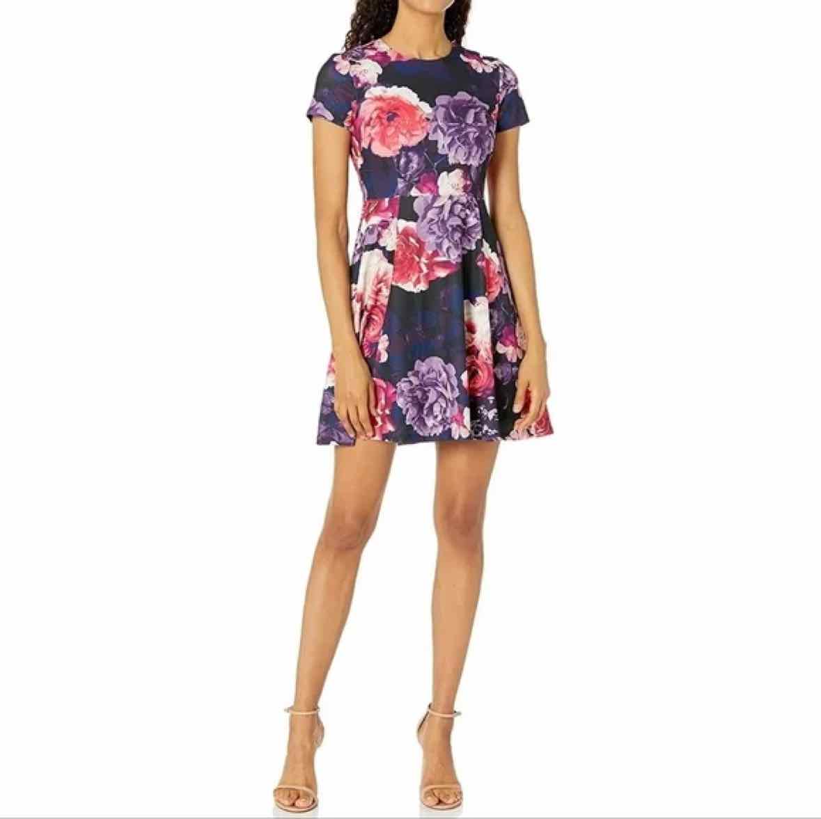 eliza J purple and pink Size 4 Dress