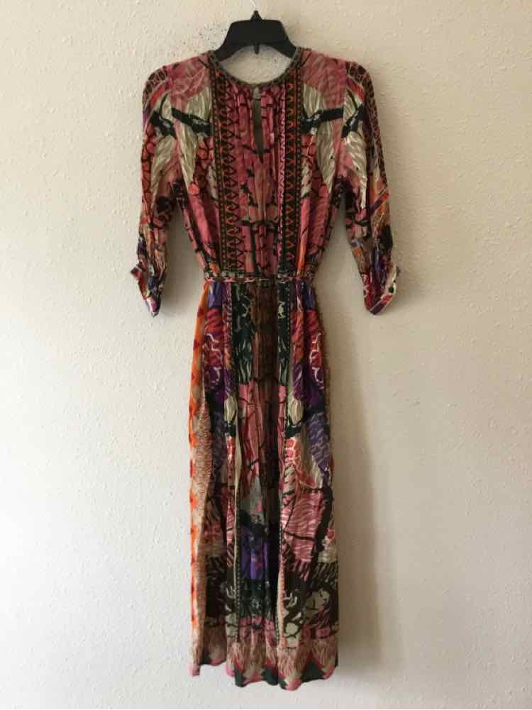 Siddhartha Bansal Pink and Green Size XS Dress